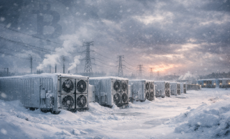 Hashrate-ul Bitcoin scade după furtuna din SUA. Foundry pierde aproximativ 30% din puterea de mining