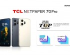 TCL NXTPAPER 70 Pro este distins cu Gold Award pentru tehnologia de afișare cu protecție pentru ochi