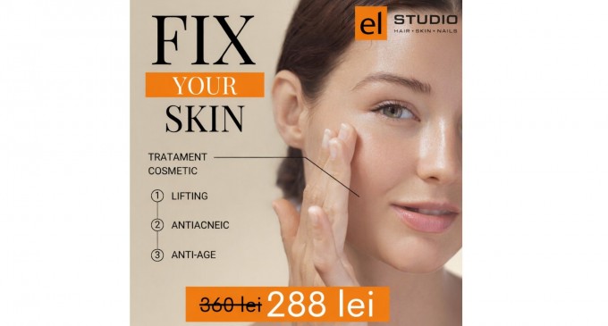 El Studio lansează Fix Your Skin: –20% la 3 tratamente HydraFacial pentru un ten fără filtre