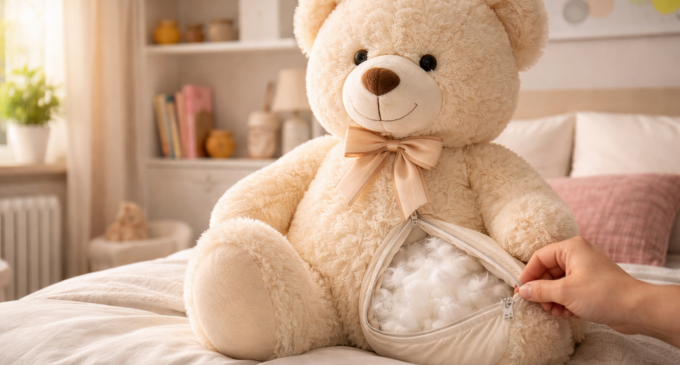 Ce înseamnă umplutură hipoalergenică la un urs mare de plus și când contează?