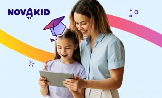 Soluția Novakid pentru învățarea englezei: Lecții cu profesori reali și instrumente bazate pe AI