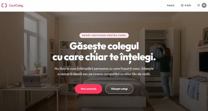 Lansare Alfa: cautcoleg.ro te Ajută să Găsești Colegul de Apartament Perfect