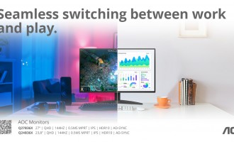 AOC Q24B36X și Q27B36X: monitoare QHD pentru task-urile de zi cu zi și sesiuni de gaming fluide