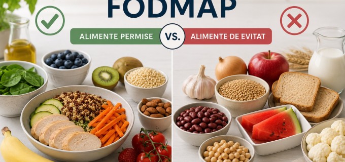 Dieta FODMAP: Alimente permise vs. alimente de evitat