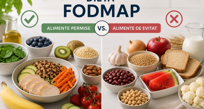 Dieta FODMAP: Alimente permise vs. alimente de evitat