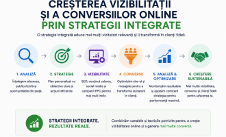Creșterea vizibilității și a conversiilor online prin strategii integrate