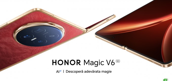 HONOR lansează în România noul smartphone pliabil  HONOR Magic V6