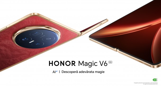 HONOR lansează în România noul smartphone pliabil  HONOR Magic V6
