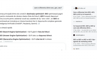 GEO, AEO și ce nu vă spune nimeni despre vizibilitatea în AI în 2026