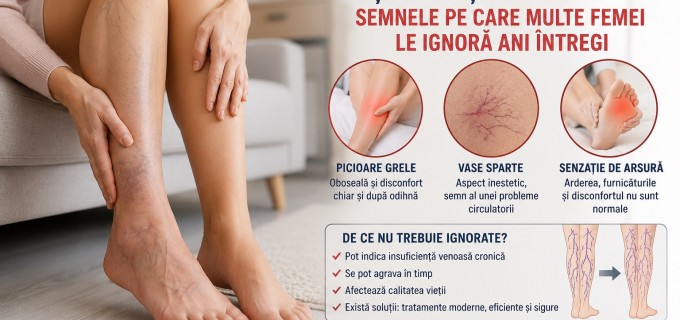 Picioare grele, vase sparte și senzația de arsură: semnele pe care multe femei le ignoră ani întregi