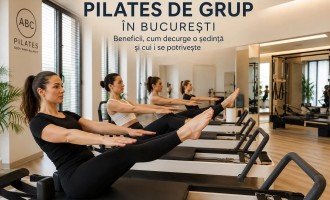 Pilates de grup în București: beneficii, cum decurge o ședință și cui i se potrivește