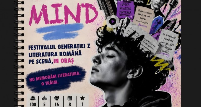 BAC IN MY MIND – Festivalul Generației Z: literatura română iese din manual și urcă pe scenă, în oraș