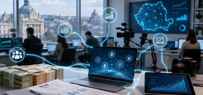 Cine finanțează, de fapt, site-urile de știri crypto din România?