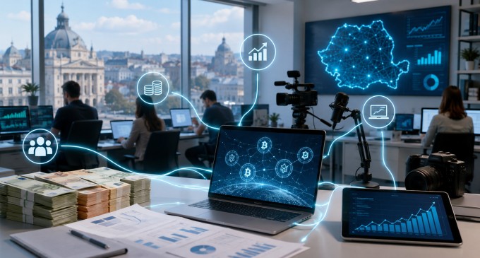 Cine finanțează, de fapt, site-urile de știri crypto din România?
