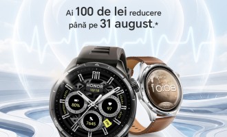 HONOR Watch 6, în ultimele zile de ofertă: 100 de lei reducere și plăți NFC direct de la încheietură