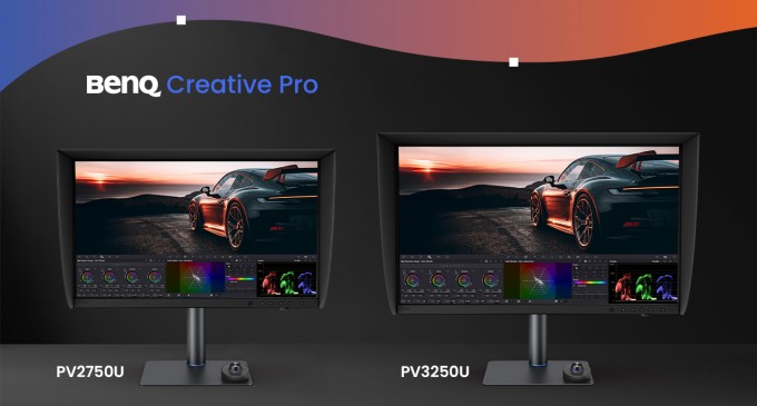 BenQ Creative Pro prezintă seria PV50: monitoare concepute pentru fluxurile de post-producție