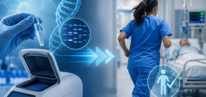 Testarea moleculară în ITS. Un rezultat obținut mai devreme poate susține o conduită medicală mai rapidă
