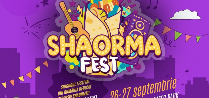 Divertiland Water Park, lângă București, găzduiește prima ediție Shaorma Fest