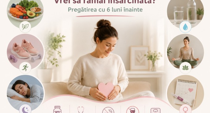 Vrei să rămâi însărcinată? Pregătirea cu 6 luni înainte