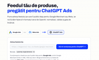 Primele campanii ChatGPT Ads din România s-au blocat la feedul de produse. DWF construiește şi publicǎ gratuit soluția: chatgptads.dwf.ro