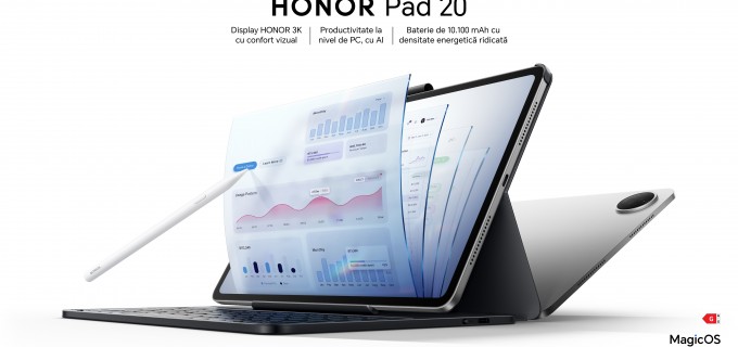 HONOR înregistrează cea mai rapidă creștere dintre brandurile Android pe piața tabletelor din EMEA