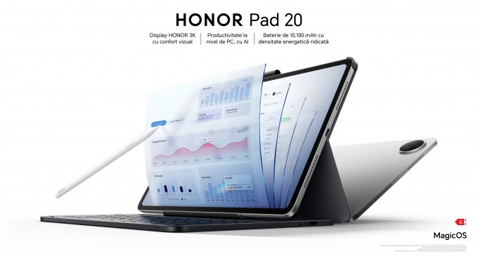 HONOR înregistrează cea mai rapidă creștere dintre brandurile Android pe piața tabletelor din EMEA