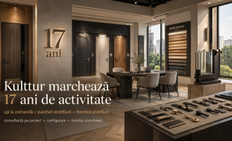 Kulttur marchează 17 ani de activitate în piața finisajelor premium din România