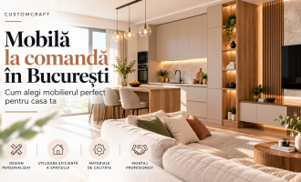 Mobilă la comandă în București: cum alegi mobilierul perfect pentru casa ta