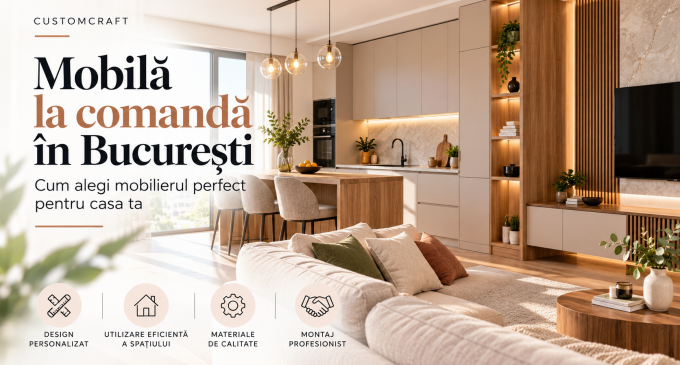 Mobilă la comandă în București: cum alegi mobilierul perfect pentru casa ta