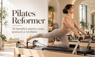 Pilates Reformer: 10 beneficii pentru corp, postură și tonifiere
