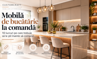 Mobilă de bucătărie la comandă: 10 lucruri pe care trebuie să le știi înainte să comanzi