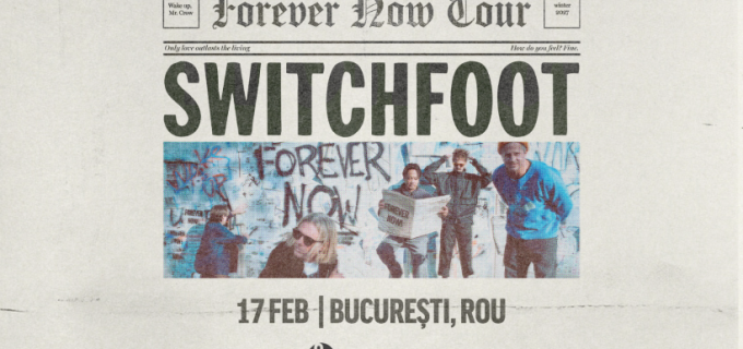 Switchfoot, trupa americană premiată cu Grammy, vine în România în februarie 2027. Trei concerte anunțate