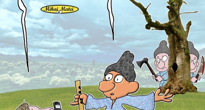 CARICATURA ZILEI   2 FEBRUARIE 2016!