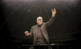 ONORANT! Venerabilul compozitor Ennio Morricone a primit o stea pe Walk of Fame din Hollywood !