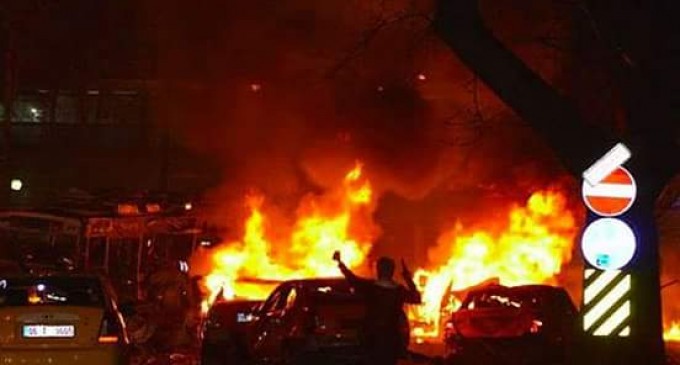 EXPLOZIE DE PROPORȚII în centrul oraşului Ankara, lângă sediile mai multor clădiri guvernamentale!