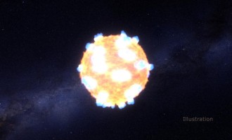 INEDIT!Explozia spectaculoasă a unei stele a fost exemplificată de către NASA!