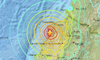 ULTIMA ORĂ!Cutremur de proporții în Ecuador!