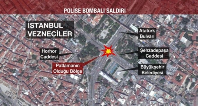 Trei persoane au fost reținuțe în cazul atentatului de la Istanbul