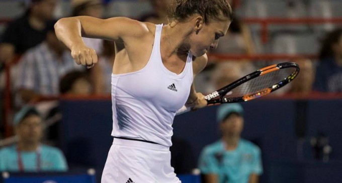 Simona Halep  joacă a doua finală consecutivă a turneului din Canada