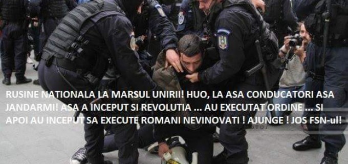 Impresii de după Marșul unionist -Luptă pentru Basarabia