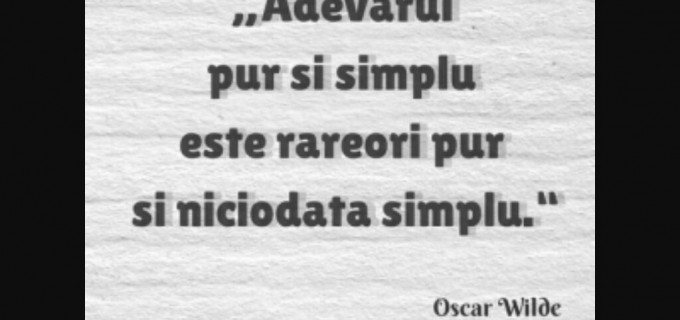 Mereu altfel…