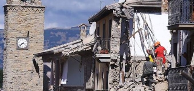 Trei cutremure puternice au zguduit centrul Italiei