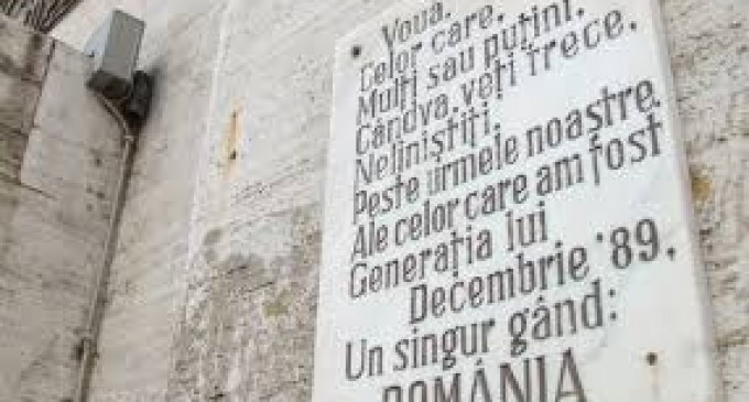 Memento Timișoara 1989…