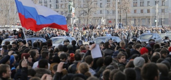 Liderul opoziției din Rusia Alexei Navalny a fost reținut pe fondul ultimelor proteste anti-guvernamentale