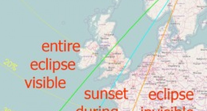 O eclipsă totală de Soare va avea loc la 21 august 2017