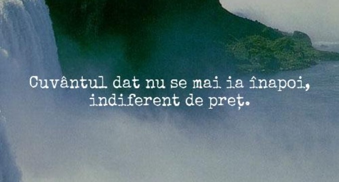 Cîte ceva despre forța și însemnătatea Cuvântului și… a cuvintelor