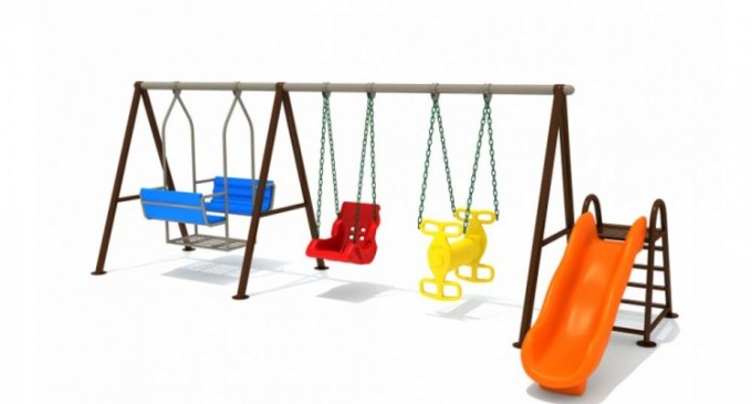 Amenajari locuri de joaca de exterior, leagane si balansoare